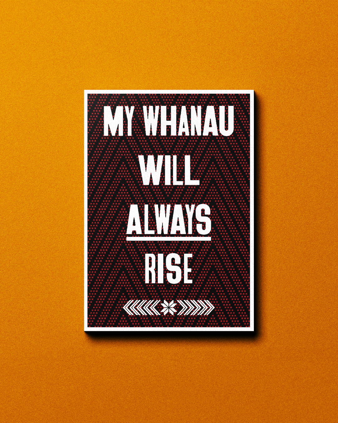 My Whanau Print - By Ono
